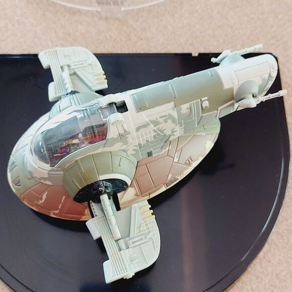 Star Wars Titanium Series Ultra Slave I Ship Metal Diecast Loose Saga w/ Case - Picture 6 of 13